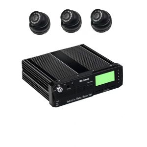 Vehicle CCTV ADAS DSM 8CH 1080P AI HDD Mobile DVR With GPS 3G 4G WIFI 120° Angle