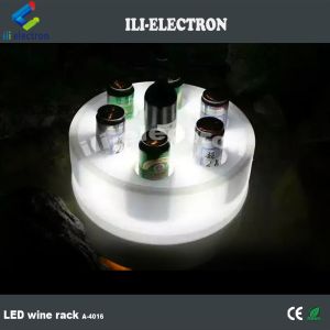 Rechargeable remote control unique led plastic barware