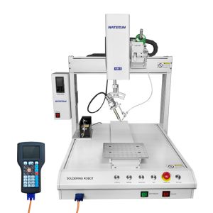 Wholesale 110V 220V Automatic Soldering System , Practical Quick Robot Soldering Machine from china suppliers