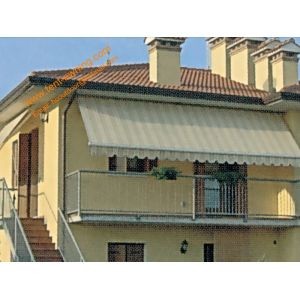 Aluminum Customized Sizes Balcony Retractable Awnings for Outdoor Villa