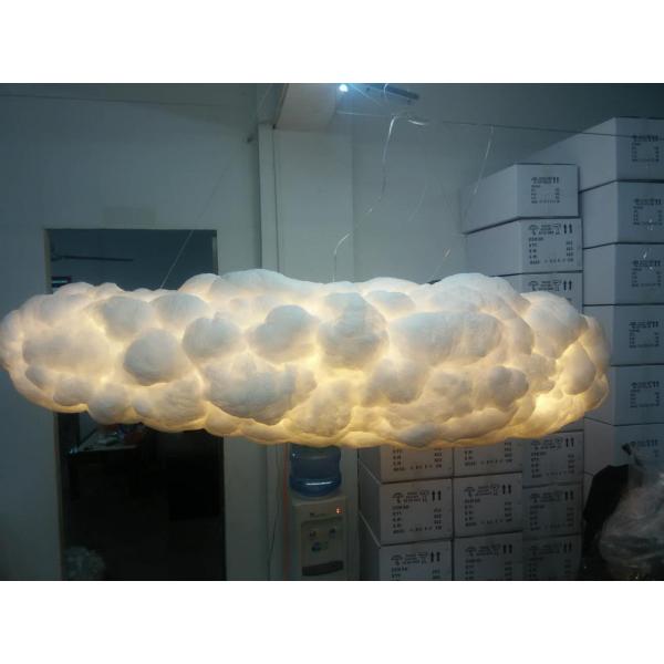 Giant Inflatable Advertising Balloon Cloud Lighting 0.6m 2m Diamater