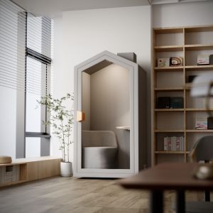 Mini Space High Privacy Acoustic Pods For Offices Framery Soundproof Pods