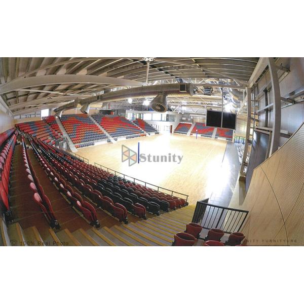 Beam Mounted HDPE Plastic Stadium Chair