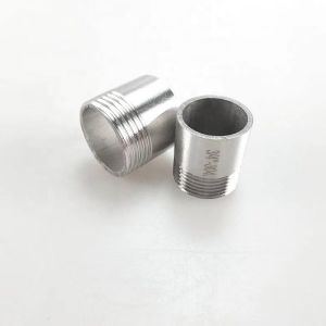 SS316 Welded NPT BSPP BSPT G Threaded 3/8 Inch Non Standard Cylindrical Head in