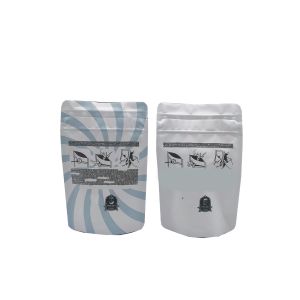 Small Plastic Resealable Zipper Bags Waterproof Stand Up Zipper Pouch For Dried