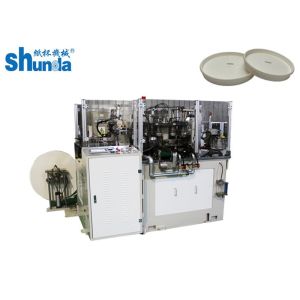 Single Layer PLC Automatic Paper Lid Cover Making Machine