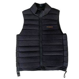 Riding Vest for Body Protection Lightweight and Customizable in Black/Customized