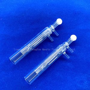 High Precision Corrosion Resistant Quartz Ball Head Pipe Seal High Temperatures