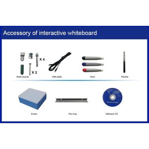 95'' Education Interactive Whiteboard , All In One 3840x2160 Interactive Smart