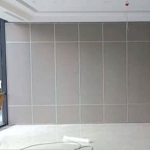 Hotel Soundproof Folding Movable Partition Walls Ballroom Sliding Foldable Wall