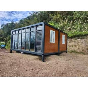 20ft Expandable Container Home with 8ft Width 8.5ft Height and 16ft Expanded