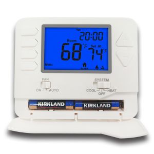 High Temperature Thermostat Non Programmable Thermostat with Blue Backlight and