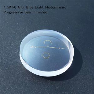1.59 Progressive Lenses With Blue Light Filter PC Progressive Semi-Finished