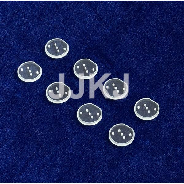 Customized Sapphire Crystal Glass 9.0 Hardness Wear Resistant To High Pressure
