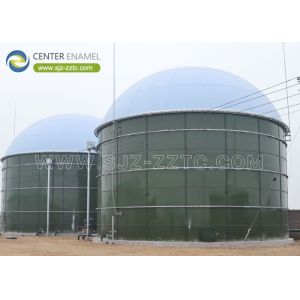 Wholesale Center Enamel Provides Anaerobic Digester Tanks For Gabon Biogas Project from china suppliers