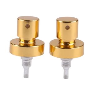 China Glossy Gold Aluminum Plastic PET Perfume Crimp Spray Pump 20mm on sale