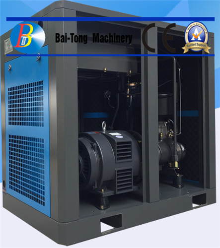 Plastic Extruder Industrial Air Compressor 75KW Motor Power With Stationary