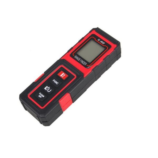 Quality Compact Design Mini Portable IP54 Waterproof 0.3- 40m Laser Distance Meter For Engineering Measurement And Indoor Design for sale