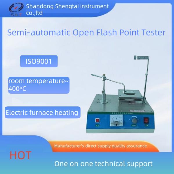 Semi-Automatic Cleveland Open Cup Flash Point Tester for the determination of