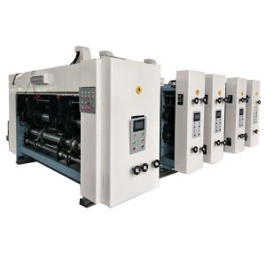 Pizza Box Flexo Printer Slotter Die Cutter Fully Automatic