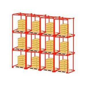 Wire Mesh Industrial Steel Storage Racks Quick And Easy Installation 1000kgs