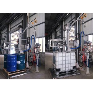Wholesale 200L/IBC Semi Auto Manual Positioning Ex-Proof Liquid Pallet Filling Machine from china suppliers