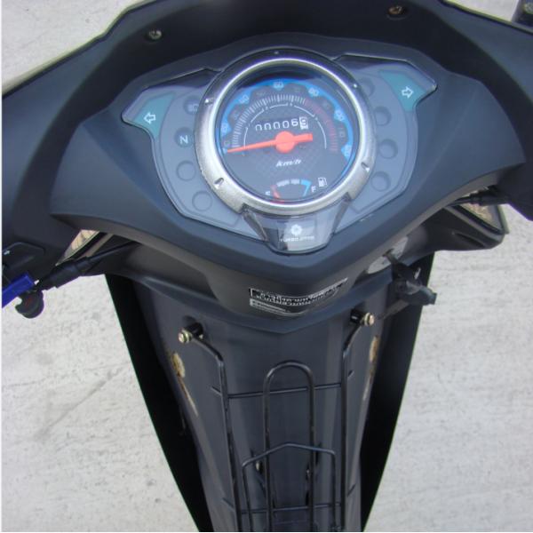Customizable Black 125cc Underbone Motorcycle With Four Stroke
