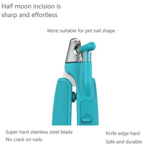 Usb Rechargeable Pet Nail Clippers For Cats And Dogs