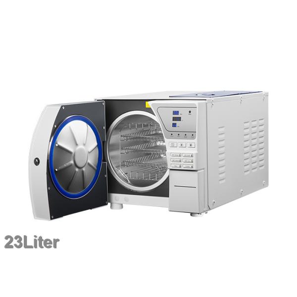 Front Loading 23 L Autoclave Dental Instruments Medical Sterilization With