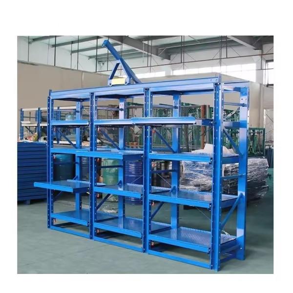 Customizable Storage Solution Heavy-Duty Open Mould Rack with Pulling out Drawer