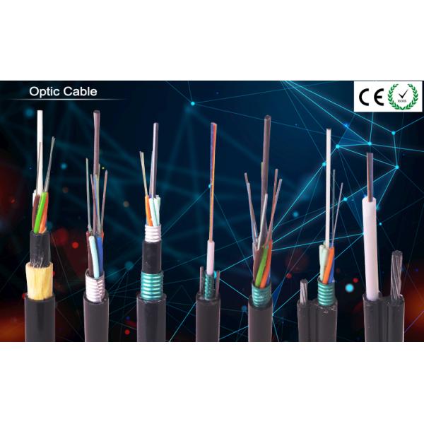 Self Supporting Aerial ADSS Fiber Optic Cable 12 Core 24 Core Span 100m