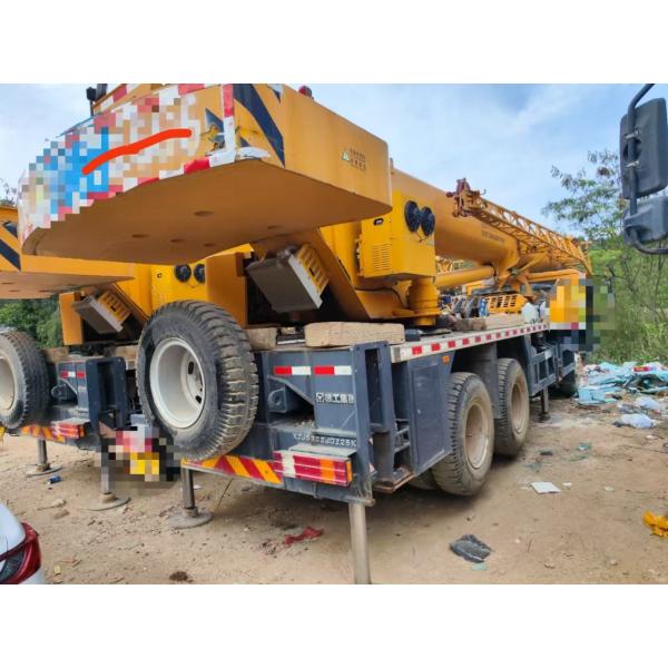 QY25K5D 25 Ton Mobile Hydraulic Truck Crane Folding Heavy Lifting Equipment with 4 Axles