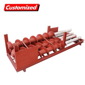 Wesew Auger Feeder For Grain Silo With Customizable Screw Flight