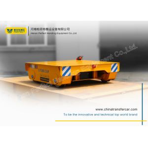 Yellow Electric 300t Battery Transfer Cart Heavy Load Material Handling For