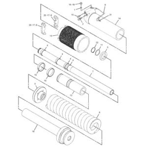 2146066 Ring Piston Top Cylinder Liner 7T-5351 Engine 214-6066 Ring 7T5351