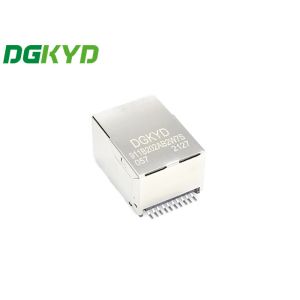 8P10C Female Rj45 Pcb Modular Jack With Led 100 Base-T Ethernet Connector RJ45