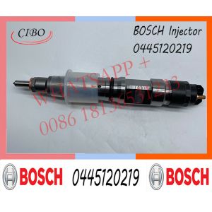 Bosch Excavator Injector Engine Diesel Fuel Injector 0445120219 0445120100