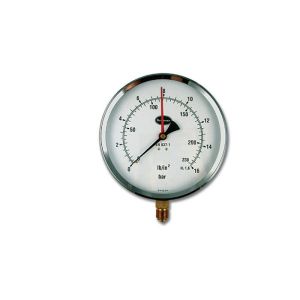Micro Low Differential Pressure Gauge Vibration / Shock Resistant With Liquid