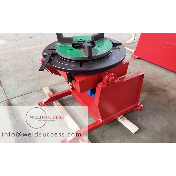 300kg Small Welding Turn Table With Chuck , Rotary And Tiltling Welding