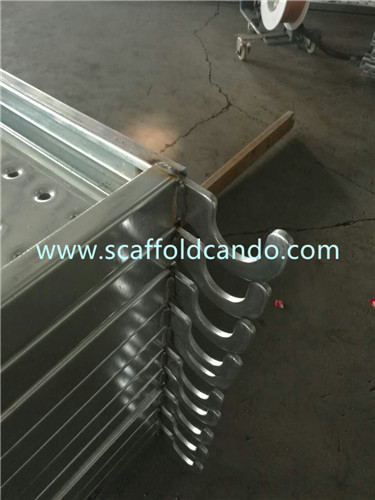 Good loading capacity Q235 scaffolding galvanized catwalk steel plank metal