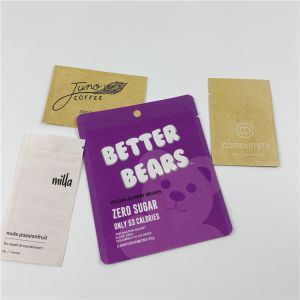 Digital Printing MOPP Compostable Sachet Flat Bag 23x35cm