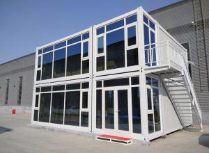 China Mobile Prefab Modular Container Homes , 20ft 40ft Premade Shipping Container Homes on sale