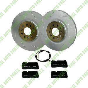 For Aston Martin DB9 & V8 Vantage Front Brake Pads & Rotors Set OEM 4G43-28