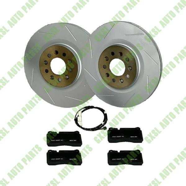 For Aston Martin DB9 & V8 Vantage Front Brake Pads & Rotors Set OEM 4G43-28