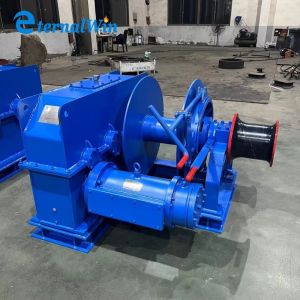 Hydraulic Winch Puller With Customized Rope Capacity And Winch Speed