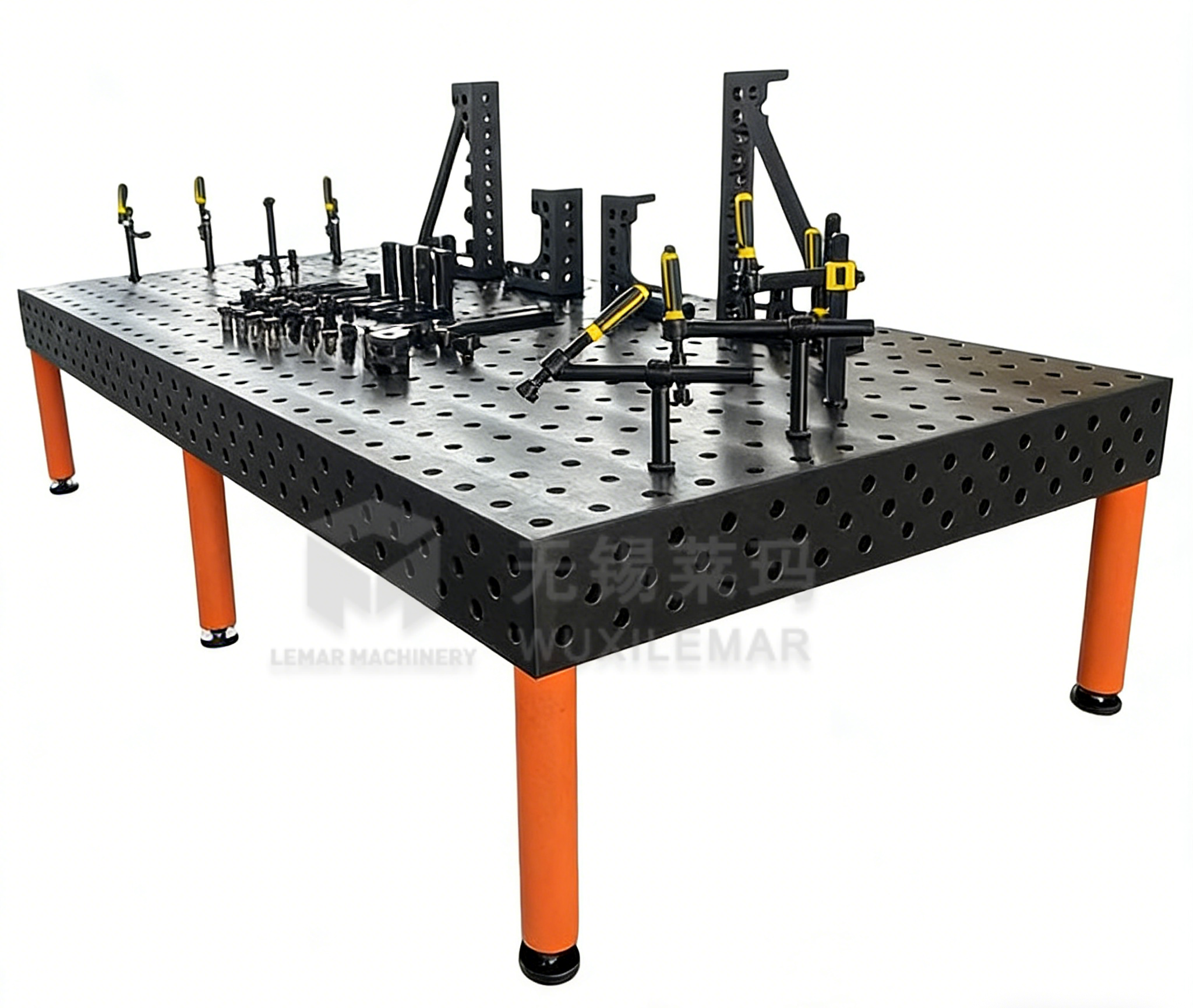 Hole 16mm 3D Welding Table Plasma Nitriding High Precision Welding Workbench
