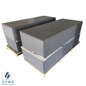 Dark Grey Carbon Brush Graphite Block Isostatic Graphite Rod 12µm Grain Size