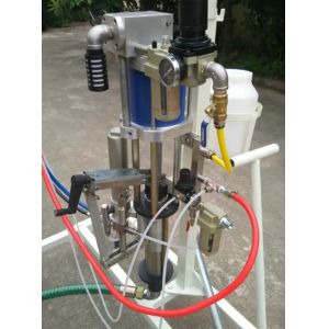 resin spray gun with chop system