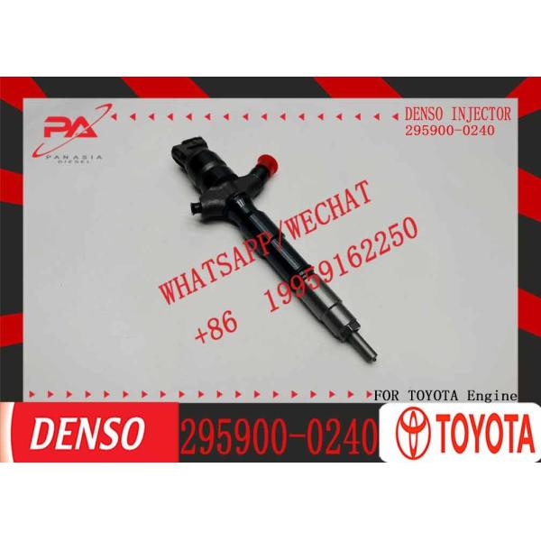 High Quality Common Rail Fuel Injector 23670-39455 295900-0240 For TOYOTA Hilux 1KD