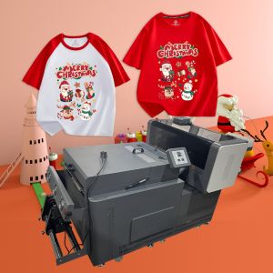 DTF Printer Machine T-ShirtAutomatic Impresora 2 Xp600 PrintHead For Schoolbag /